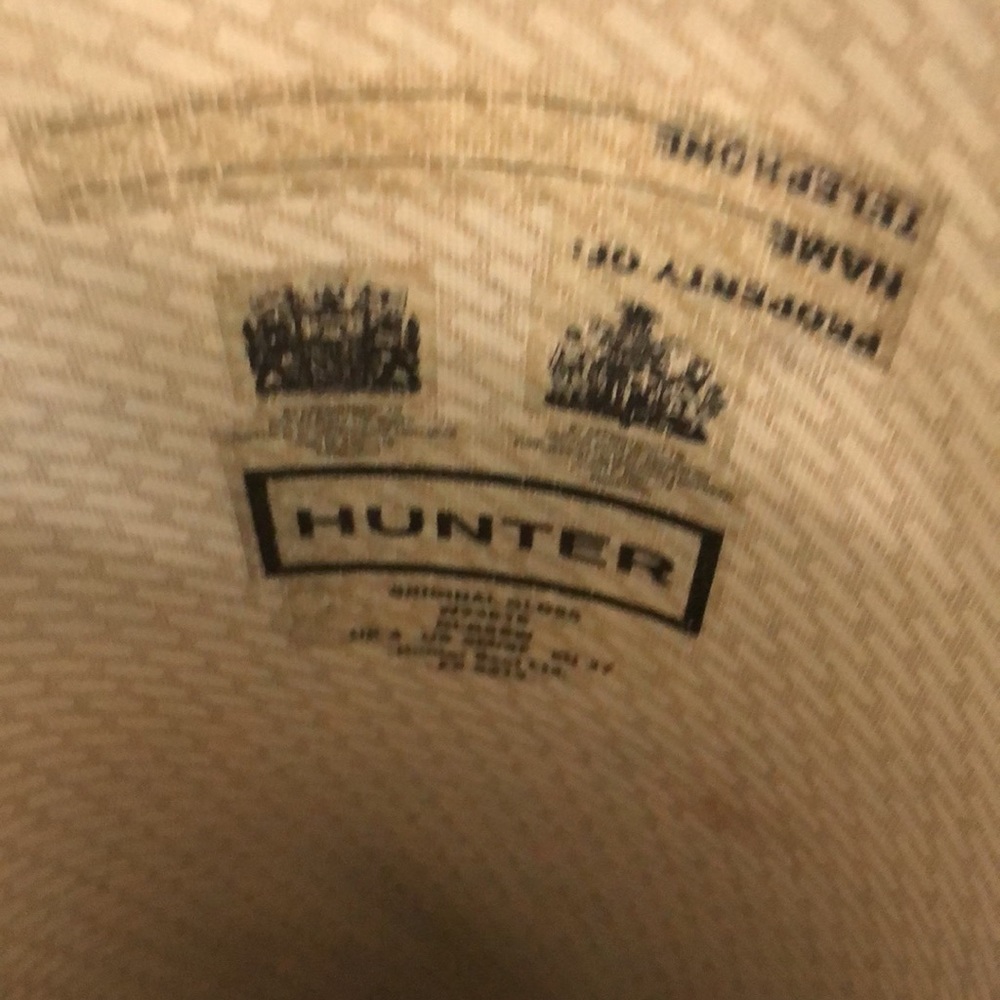 Hunter rain boots - Picture 2 of 6
